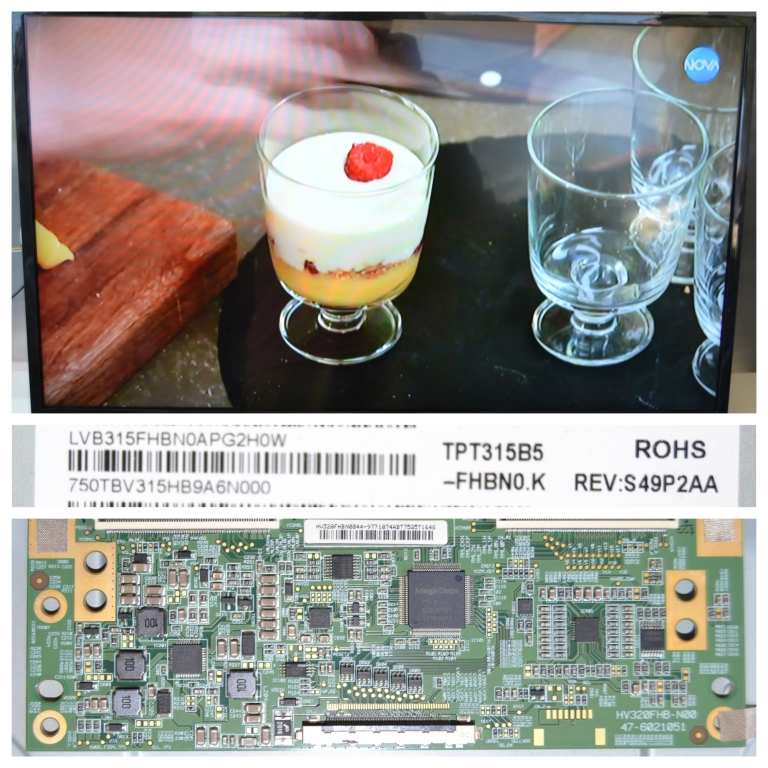 PAN/32INC/PH/BOE LCD панел ,TPT315B5H-FHBN0.K REV:S49P2AA ,HV320FHB-N00