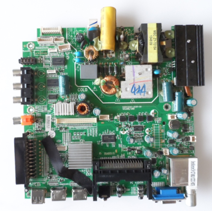 MB/SSDV3241-ZC01/HAIER MAIN BOARD, SSDV3241-ZC01-01,SIS288/289 , for ,HAIER LE32M600C,