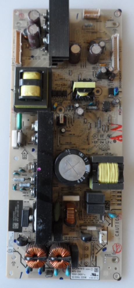 PB/APS-254/SONY/40EX500 POWER BOARD ,APS-254,147420251,1202117T00789,for SONY KDL-40EX500,