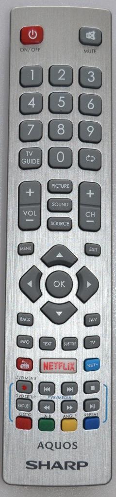 RC/SHARP/LEDTV/4 ORIGINAL REMOTE CONTROL for, SHARP, LED TV,DH1910220381, LC-40BG2E,