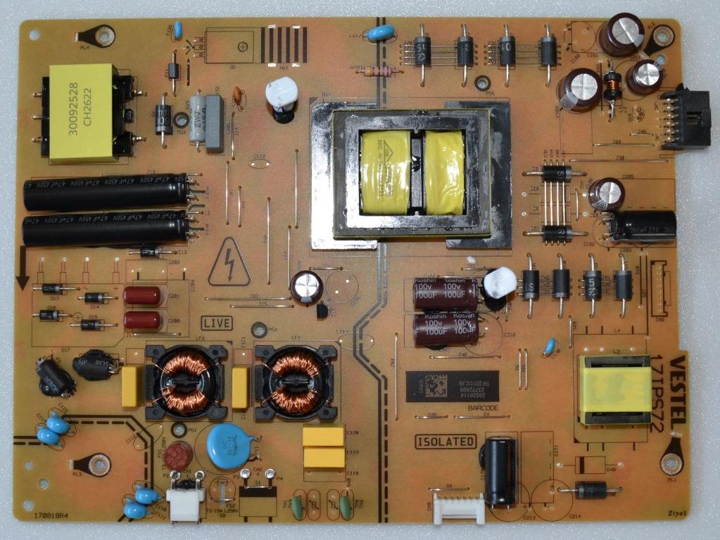 17IPS72/50INC/CCTEC POWER BOARD ,17IPS72, for 50 inc DISPLAY ,28926114,23772899,170818R4,