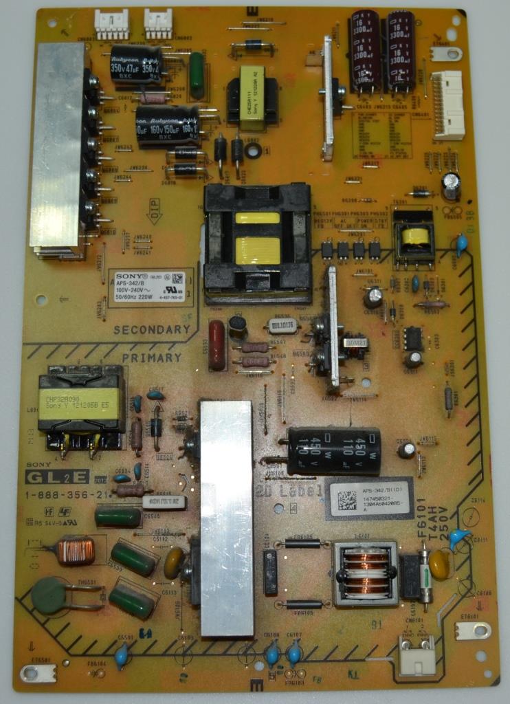 PB/APS342/B/SONY/42W805A POWER BOARD ,APS-342/B,1-888-356-21,for SONY KDL-42W805A