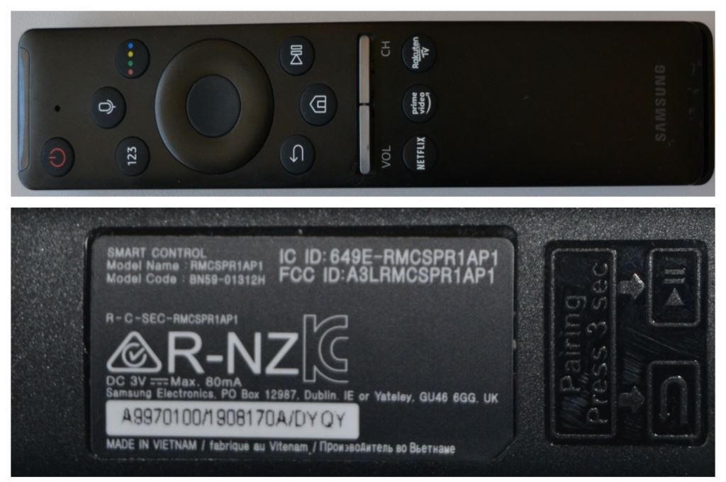 RC/BN59-01312H/SAM ORIGINAL SMART REMOTE CONTROL,BN59-01312H,RMCRSPR1AP1, for SAMSUNG LED TV