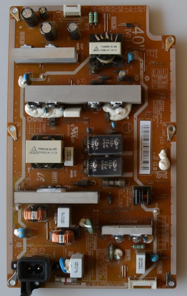 PB/BN44-00469B/SAM40D503 POWER BOARD, BN44-00469B,IV40F1_BHS, for SAMSUNG ,LE40D503F7