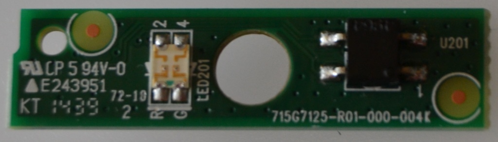 IRM/SHARP/24LD170E IR модул  ,715G7125-R01-000-004K ,for, SHARP LC-24LD170E