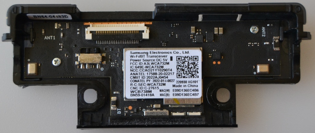 IRM/SAM/65Q80BAT IR MODUL ,BN59-01418A,WCB738M,Network-Wlan module ,
