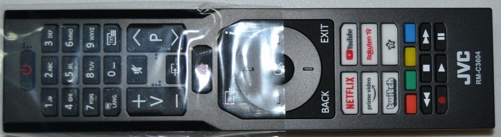 RC/JVC/RM-C3604  ORIGINAL  REMOTE CONTROL,RM-C36047, for JVC LED TV 