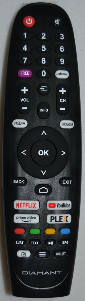 RC/DIAMANT/40HL4330 ORIGINAL REMOTE CONTROL  ,AN2404012 ,for ,DIAMANT 40HL4330F/C