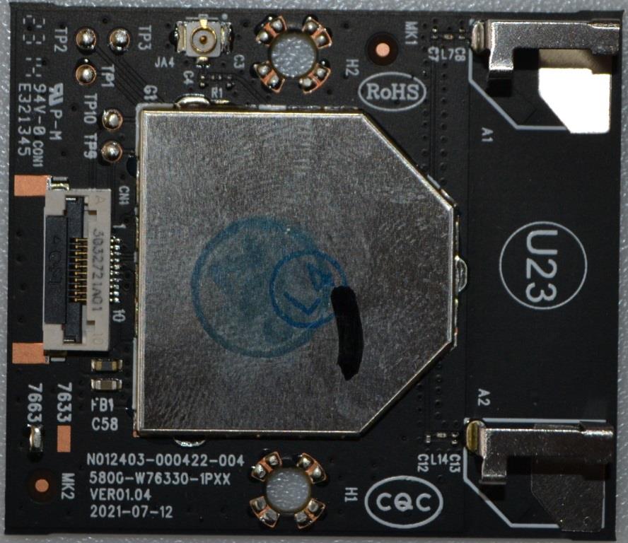 WI-FI/TESLA IR  WI-FI MODUL ,N12403-000422-004,5800-W76330-1PXX VER01.04,NTUD-U23,for TESLA 32S635HS,43S635SFS