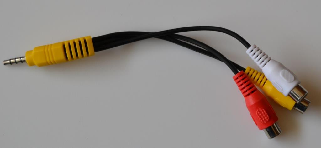 KAB/KIVI/AV Оригинални преходни букси  RCA AV  for TV KIVI