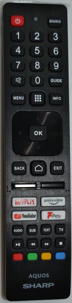 RC/SHARP/43FH2EA ORIGINAL REMOTE CONTROL  , for ,SHARP 43FH2EA,AN4512C2UM007,AN2311094,
