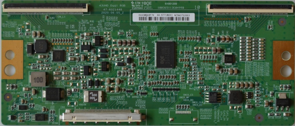 TCON/SONY/43X75WL TCon BOARD, 43UHD Dual RGB ,47-6021448 SONY KD-43X75WL