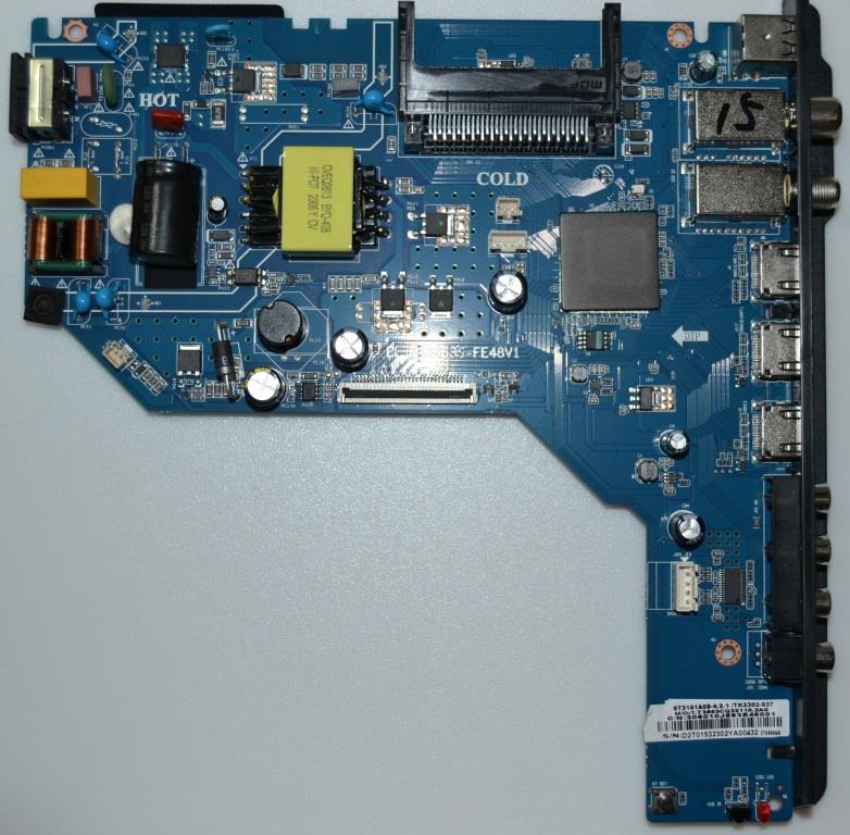 MB/EL.MS3663S-FE4V1/32DM3500 MAIN BOARD ,EL.MS3663S-FE48, for ,StarLight 32DM3500