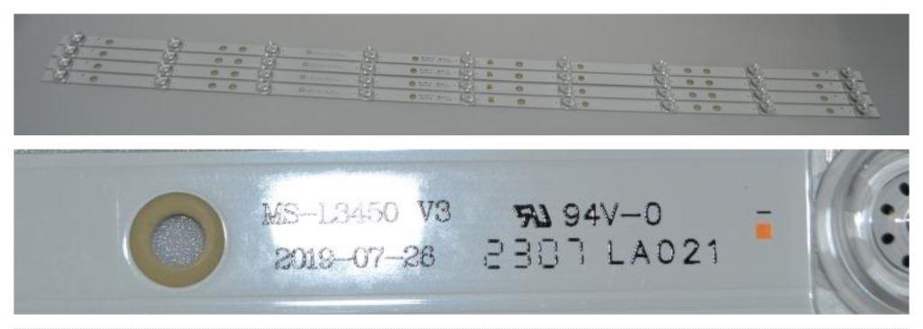 LB/50INC/NEI LED BACKLAIHT    ,MS-L3450 V3, 4X9diod,3V,915mm,