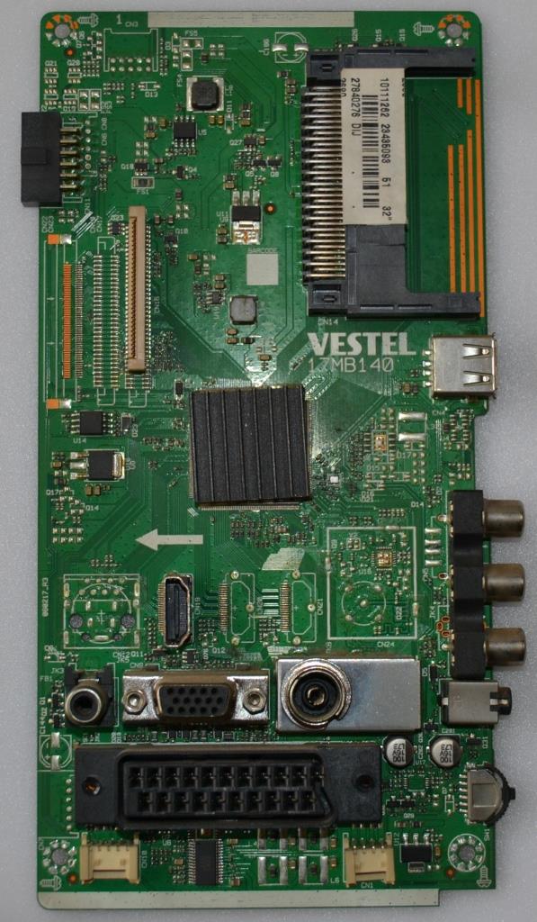 17MB140/32INC/TFK/2 MAIN BOARD, 17MB140, for 32 inc DISPLAY, 10111262,23435093,27840276,090517_R3