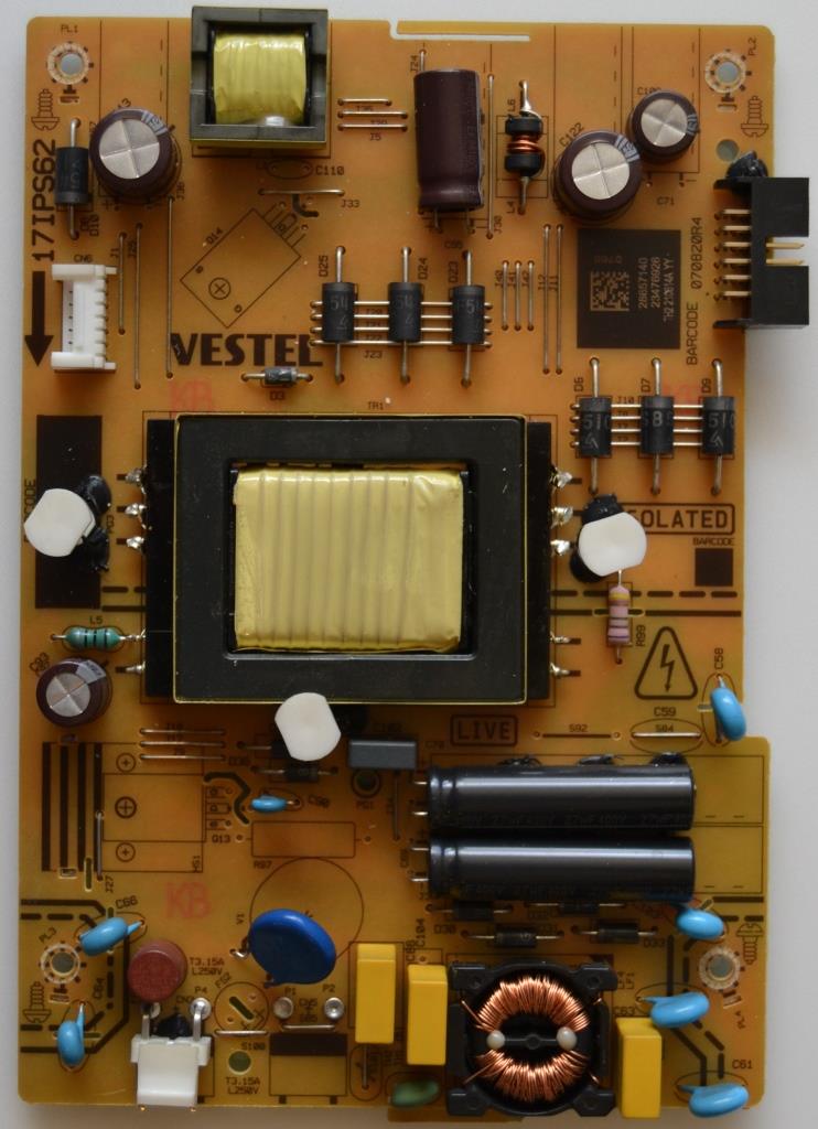 17IPS62/39INC/NEO POWER BOARD, 17IPS62, for 39 inc DISPLAY ,28657140,23476926,070820R4,