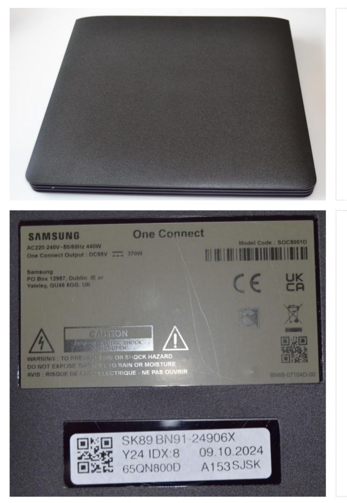 OCM/BN91-24906X/SAM/65QN800DT  One Connect ,BN91-24906X,SOC8001D,