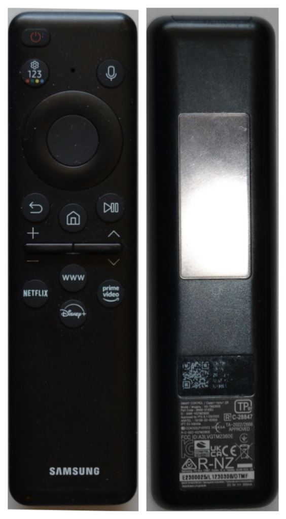 RC/SAM/BN59-01432J/UP ORIGINAL  SOLAR SMART REMOTE CONTROL,BN59-01432J,TM2360E ,for SAMSUNG OLED TV