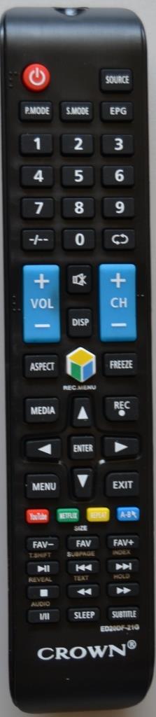 RC/ED20DF-21G/ORIG   ORIGINAL REMOTE CONTROL ,ED20DF-21G,