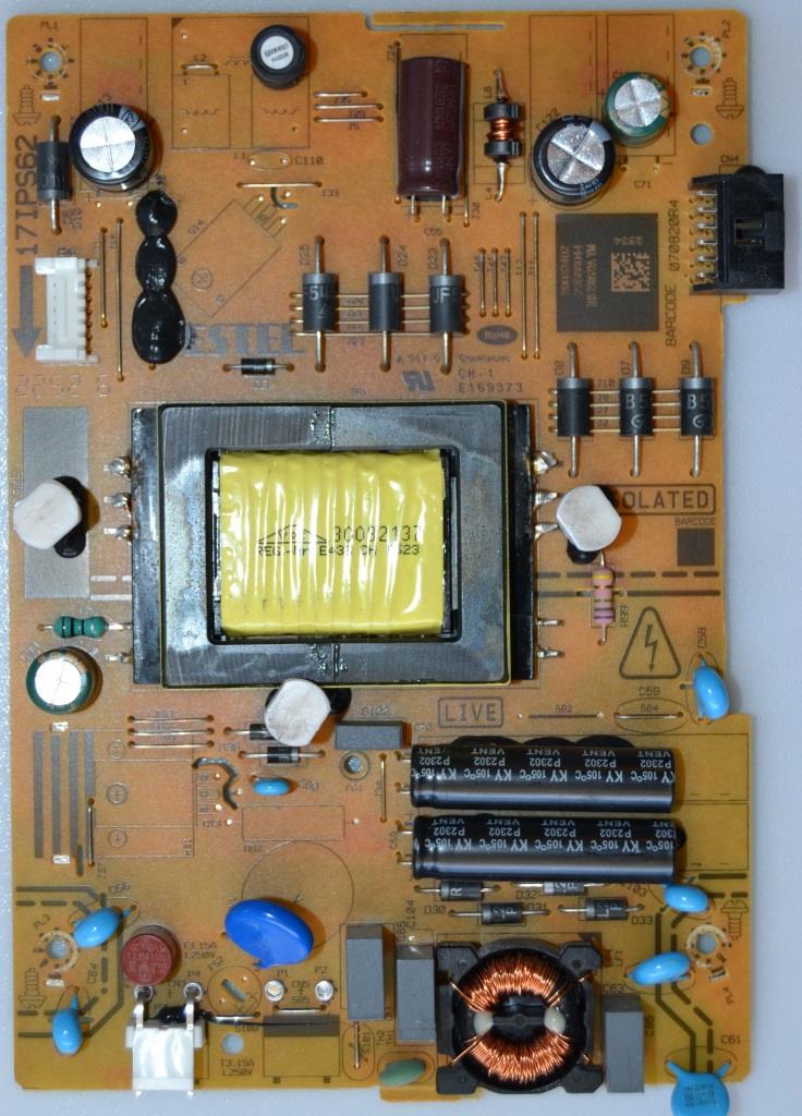 17IPS62/32INC/DAEWOO POWER BOARD ,17IPS62, for 32 inc DISPLAY ,29032402,23588044,070820R4,