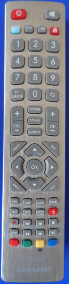 RC/SHARP/RADIO/3 ORIGINAL REMOTE CONTROL for SHARP AQUOS  LC-48CFF6002