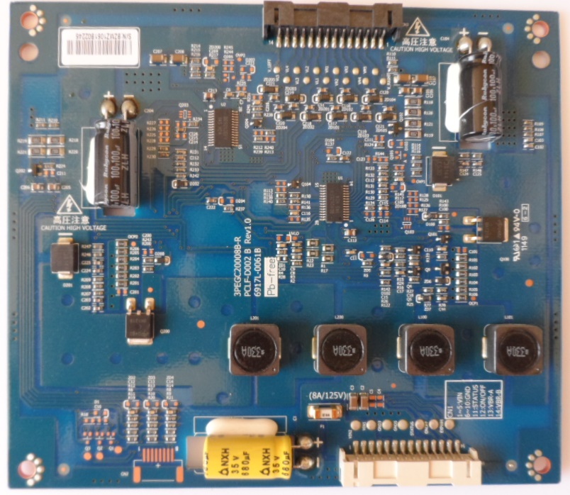 LD/LG/42LV3400 LED DRIVER ,6917L-0061B,PCFL-D002 B Rev1.0,3PEGC20008B-R,