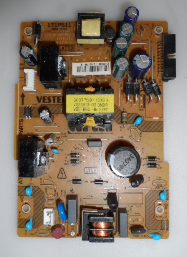 17IPS11/32INC/VES/20PIN POWER BOARD ,17IPS11 ,300413-R4,23125966,27094094,