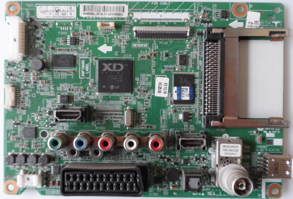 MB/LG/32LN536B MAIN BOARD  ,EAX64891403(1.0),EBT62385625,EBT62385671, for, LG 32LN536B,