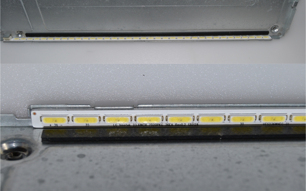 LB/24INC/VES/TFK/1 LED BACKLAIHT  ,LG Innotek 23.6inc 7020PKG 36E3 REV0.2 132128,VES236WNEC-01,