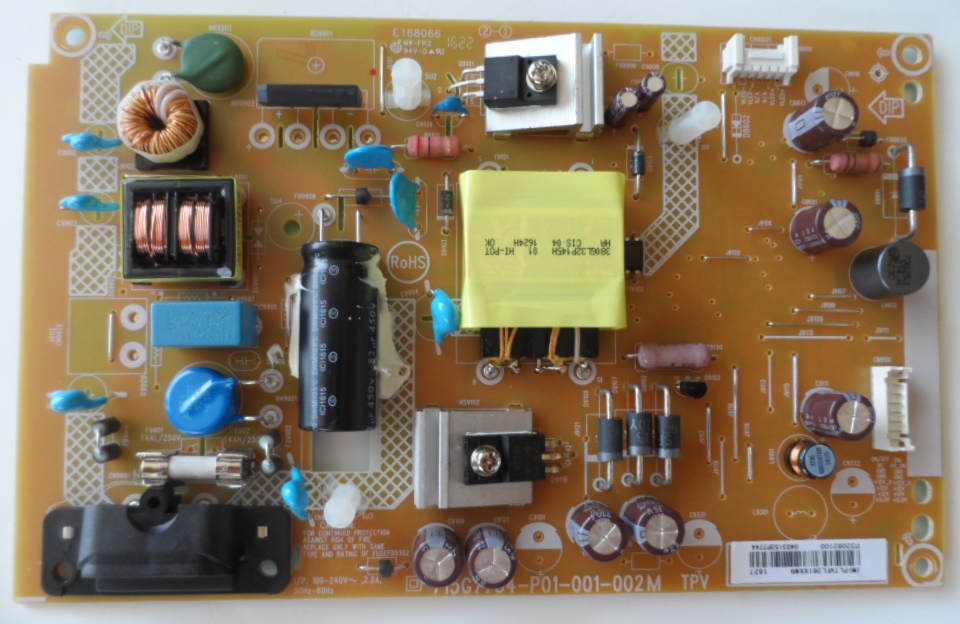 PB/32INC/PH/32PHT4101 POWER BOARD 715G7734-P01-001-002M for PHILIPS 32PHT4101/12