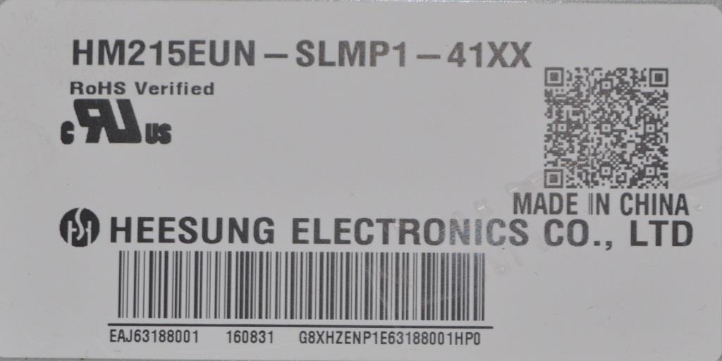 PAN/22INC/LG/2 LCD панел ,HM215EUN-SLMP1-41XX,