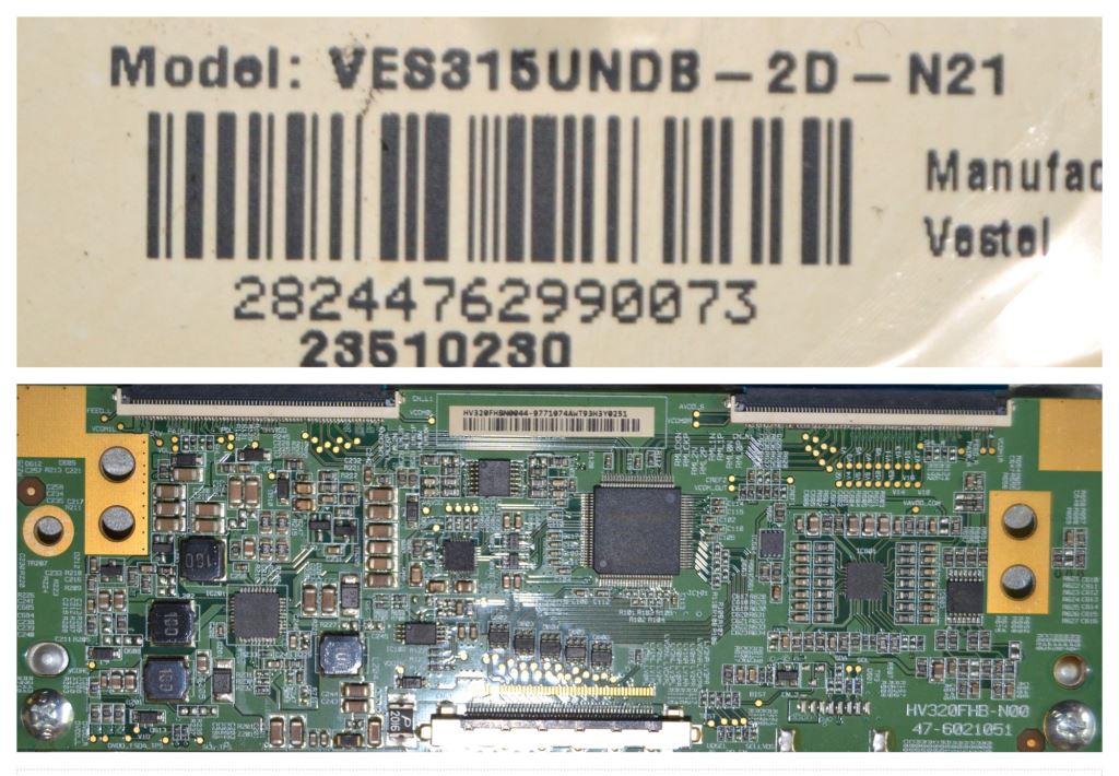 PAN/32INC/VES/BOE/FHD LCD панел ,VES315UNDB-2D-N21 ,HV320FHB-N00