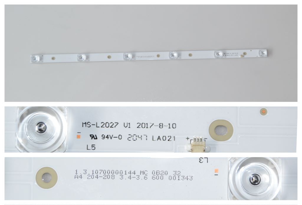 LB/32INC/MS-L2027 LED BACKLAIHT  ,MS-L2027 V1,6 diod,3V,510mm,
