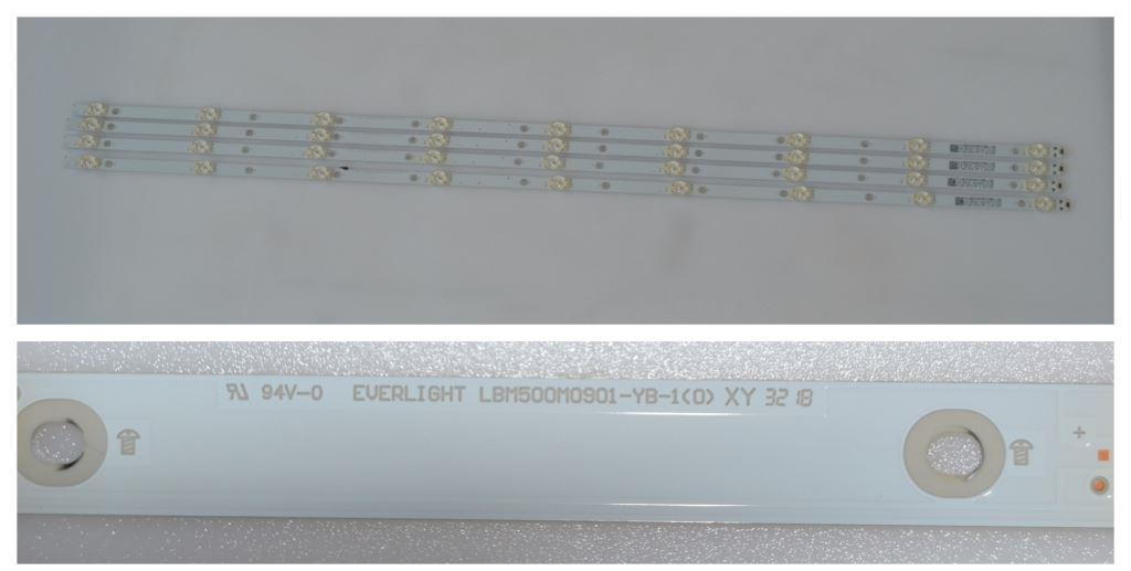 ST/50INC/PH/50PUS6203 LED BACKLAIHT ,EVERLIGHT ,LBM500M0901-YB-1 (O),4x9 diod 970mmm