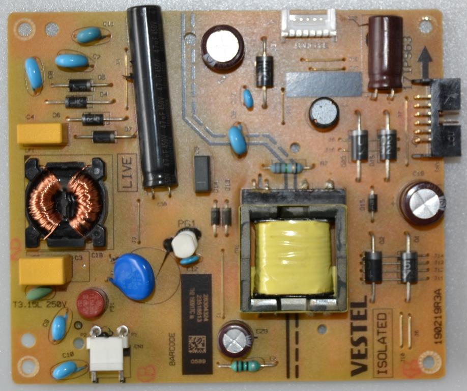 17IPS63/32INC/VES/11 POWER BOARD 17IPS63 for 32 inc DISPLAY, 28977225,23677682,140921R3A,