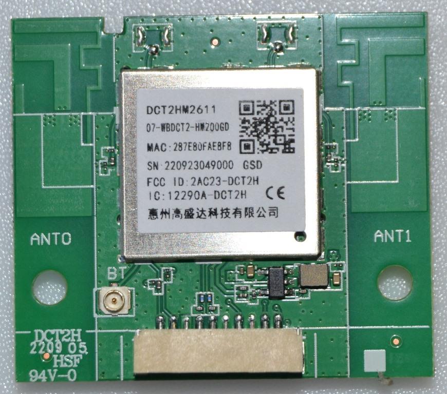 WI-FI/TCL/50CF630 WI-FI MODULE ,DCT2HM2611,07UBCDT-2-HM200GD,for TCL LED TV