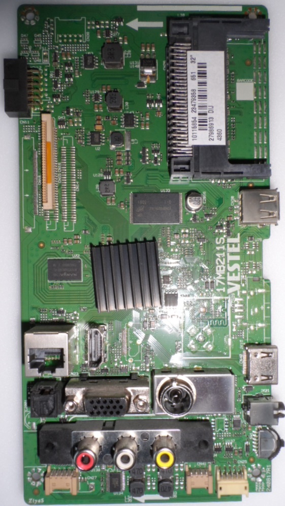 17MB211S/32INC/NEO MAIN BOARD ,17MB211 , for 32inc DISPLAY ,10115854,23479358,27986913,240817R1,
