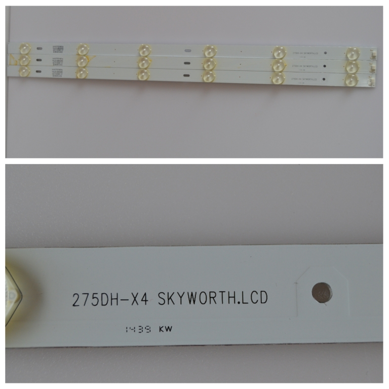 LB/28INC/28126/1 LED BACKLAIHT  ,275DH-X4 SKYWORTH.LCD,3x6 diod , 6v,530mm