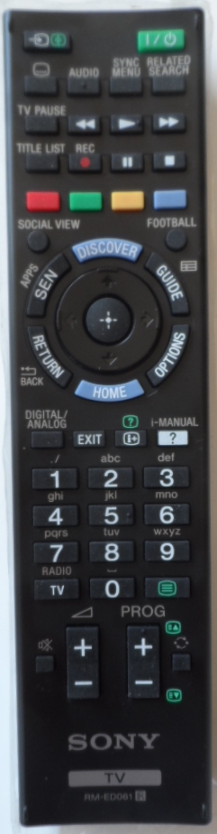 RC/SONY/RM-ED061 ORIGINAL REMOTE CONTROL, RM-ED061 , for SONY LED TV 