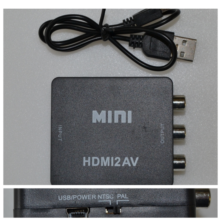 KONV/HDMI/CHINCH Конвертор HDMI to AV 