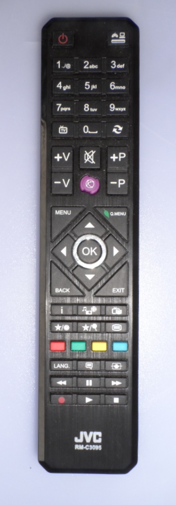 RC/JVC/RM-C3095  ORIGINAL  REMOTE CONTROL ,RM-C3095, for JVC LED TV 