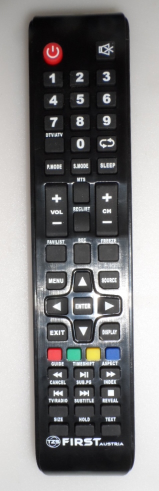 RC/FIRST  REMOTE CONTROL, for, FIRST Austria ,ARIELLI ,  LED ,TV ,